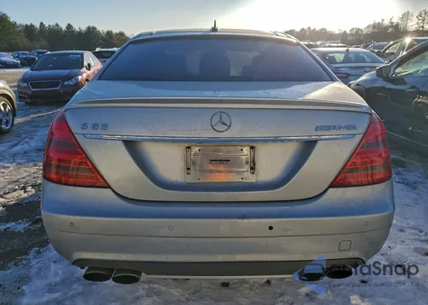 2008 Mercedes-Benz S 63 Amg z USA, uszkodzony, nr VIN WDDNG77X78A154990